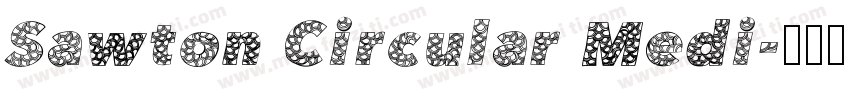 Sawton Circular Medi字体转换
